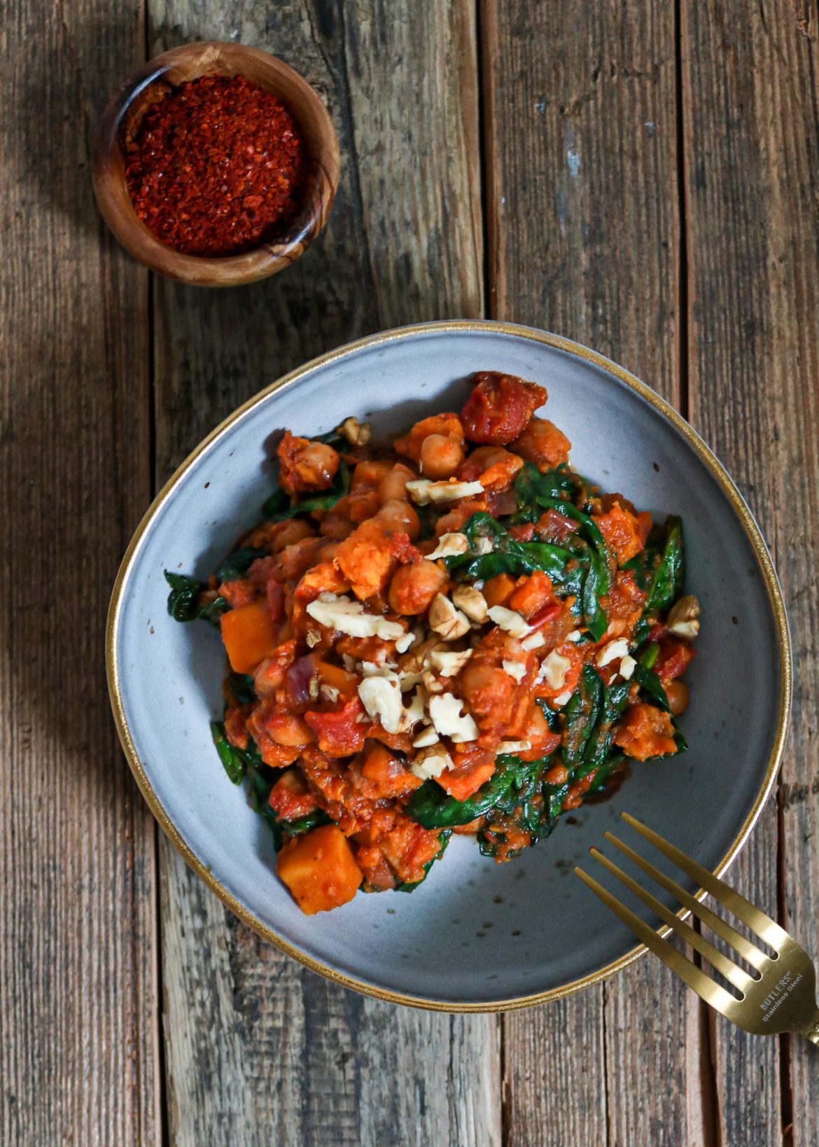 Kichererbsen Süßkartoffel Eintopf I Яхния с нахут и сладък картоф I Sweet potato Chickpea Stew
