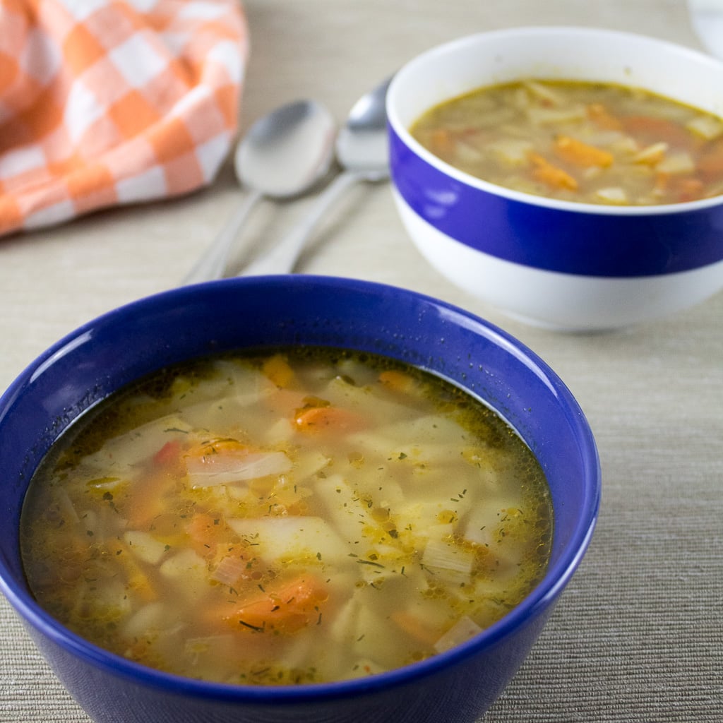 Cabbage and Carrot Soup super easy and delicious